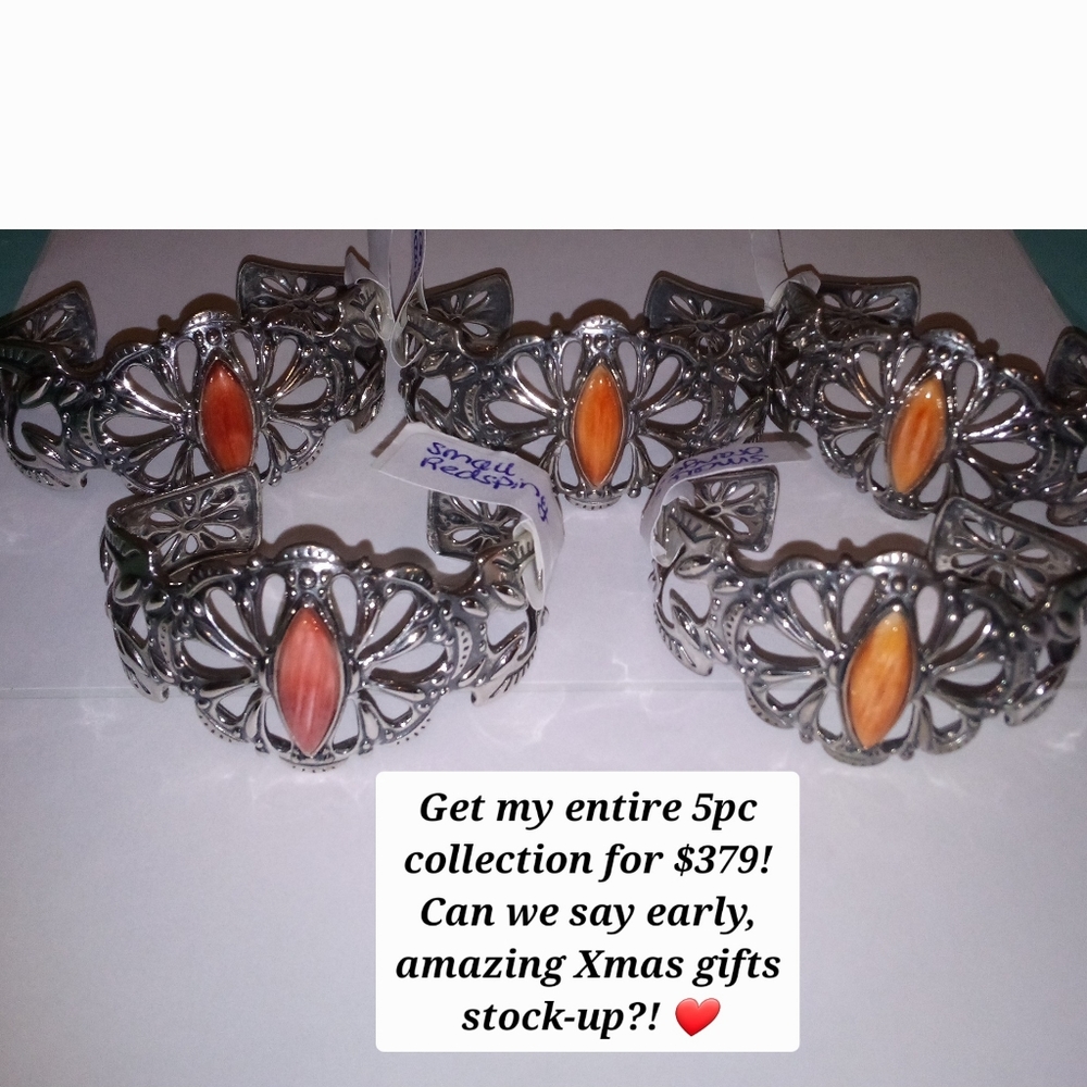 Carolyn Pollack American West Sterling Silver Cuff Bracelet - Picture 5 of 5